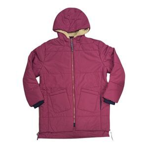 WP Weatherproof Women's Midweight Relaxed Fit Hooded Puffer Jacket - Purple